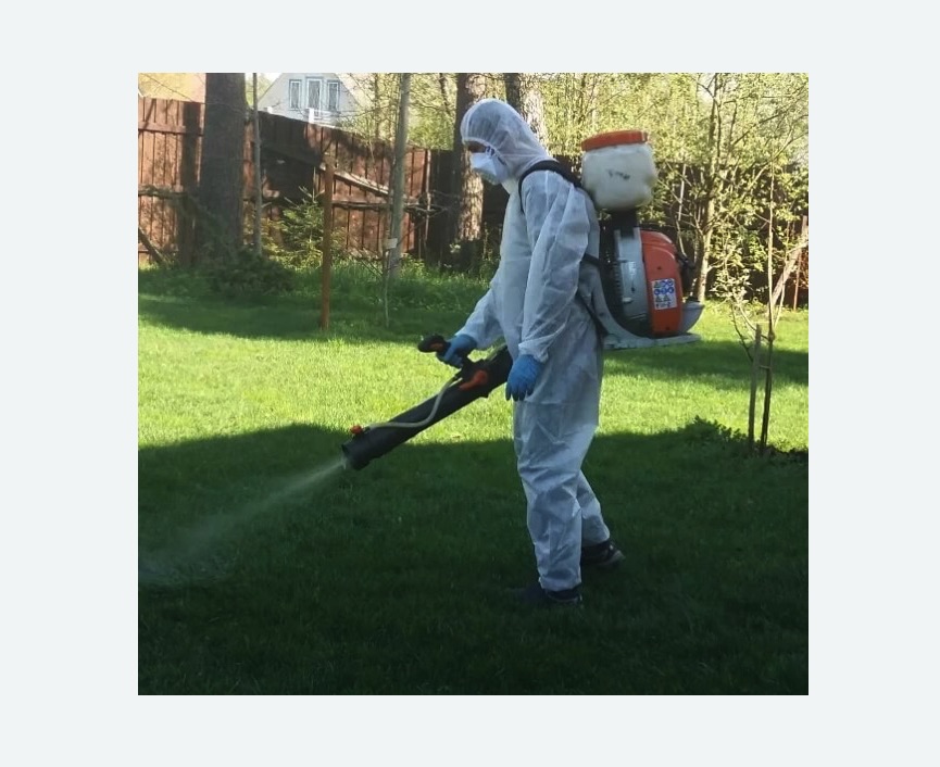 Обработка территории от клещей в Беговом районе Москвы